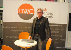 Van Dutch Weiging Company was Jan Damen op de beurs voor efficiëntie oplossingen mbt productie/verpakkingslijnen, weegoplossingen en speciaalmachines.